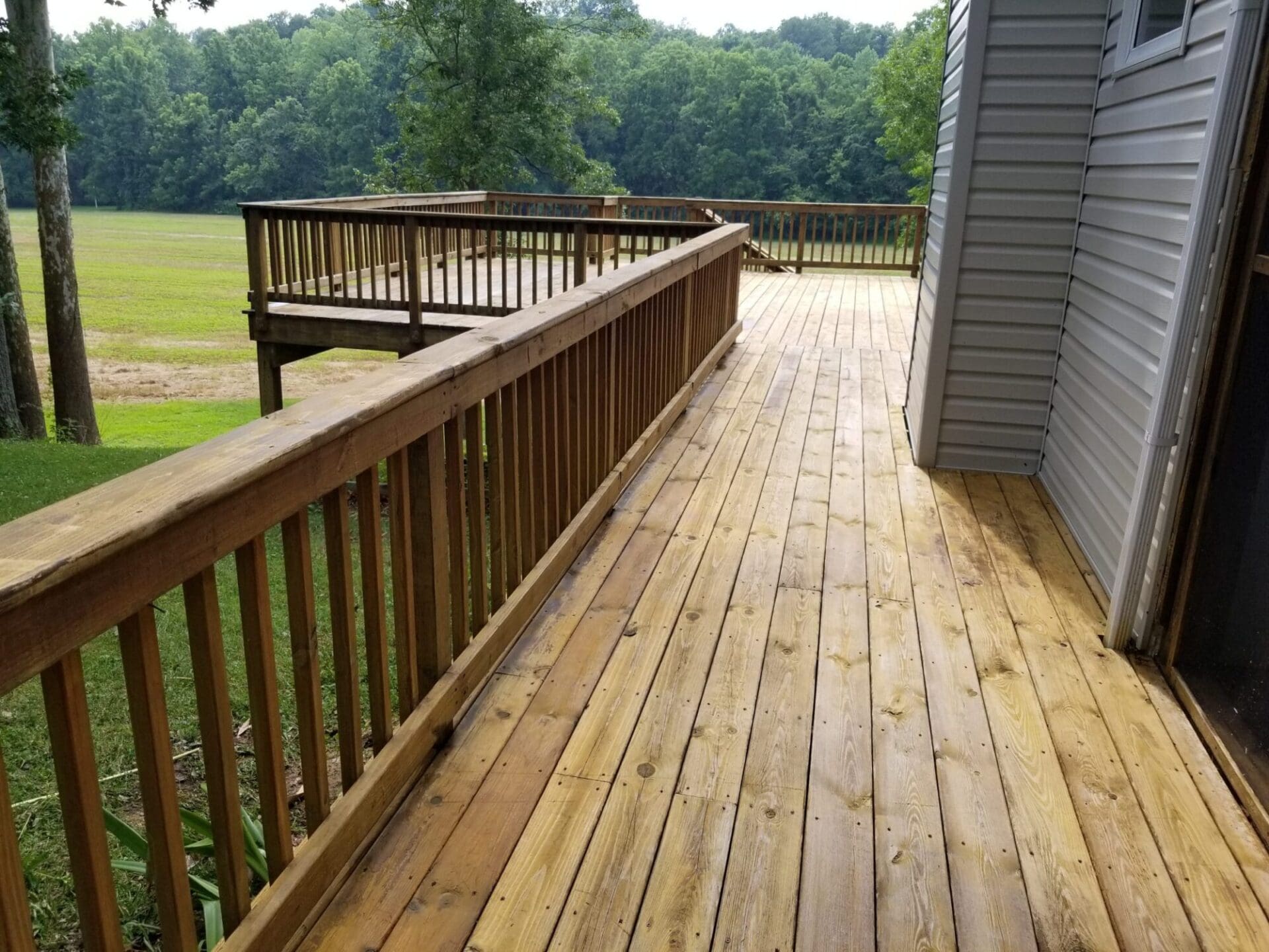 Deck After Treatment