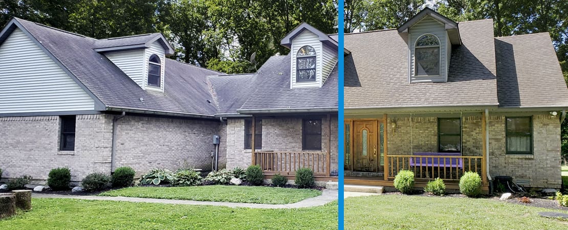 Roof Wash For Black Stains